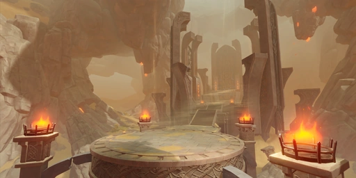 Court of Flowing Sand
