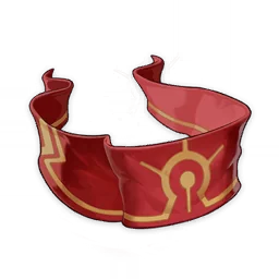 Rich Red Brocade